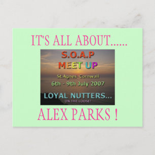 CARTE POSTALE C'EST TOUT......, PARCS ALEX !