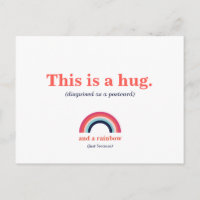 C'est un arc-en-ciel moderne enlacé