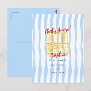 Carte Postale C'est un doodle amour whimsical pour l'enterrement