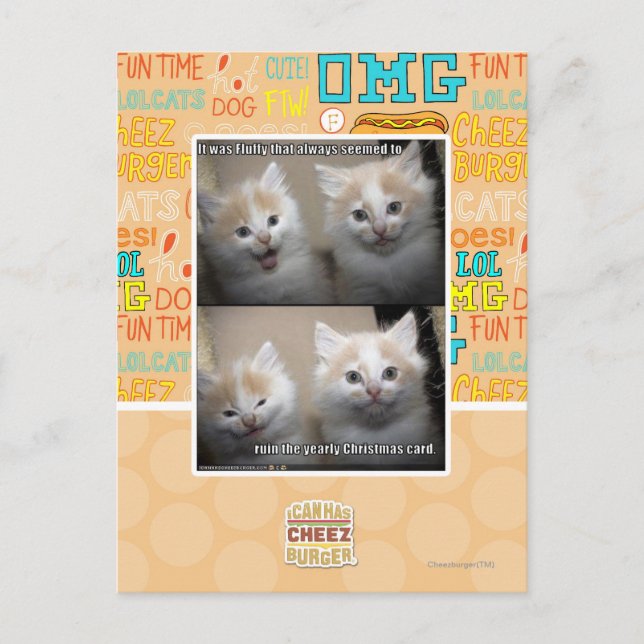 Carte Postale C'était Fluffy (Devant)