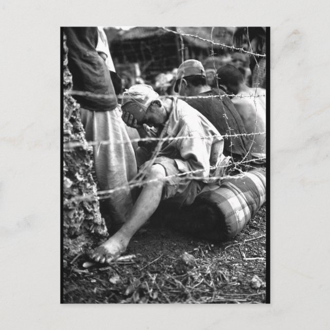 Carte Postale Cette image de guerre du prisonnier japonais (Devant)