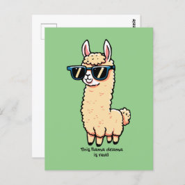 Carte Postale Cette Llama Drama est vraiment une pose bizarre da