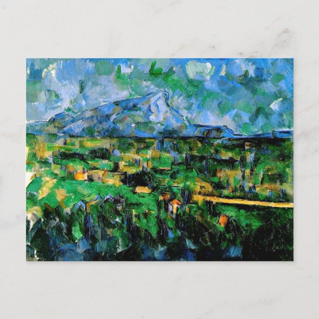 Carte Postale Cezanne - Mont Sainte Victoire (Devant)
