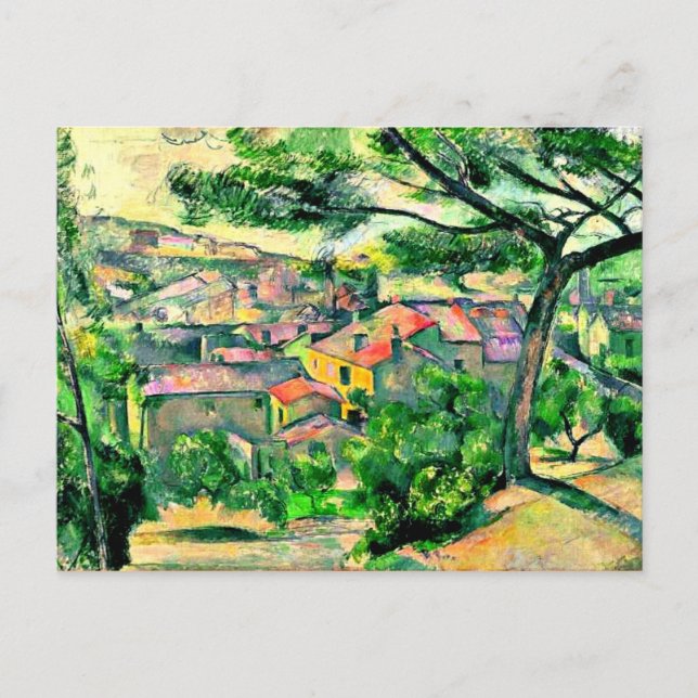 Carte Postale Cezanne - Vue du matin de L'Estaque (Devant)
