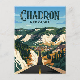 Carte Postale Chadron États-Unis
