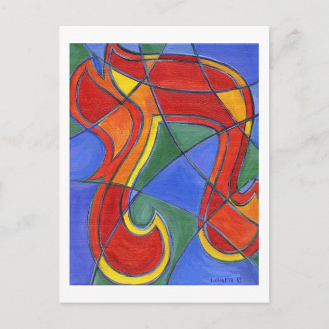 Carte postale Chai Mosaic (Devant)