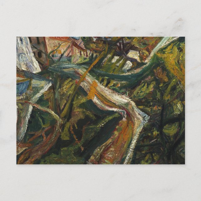 Carte Postale Chaim Soutine - Chemin de la Fontaine (Devant)