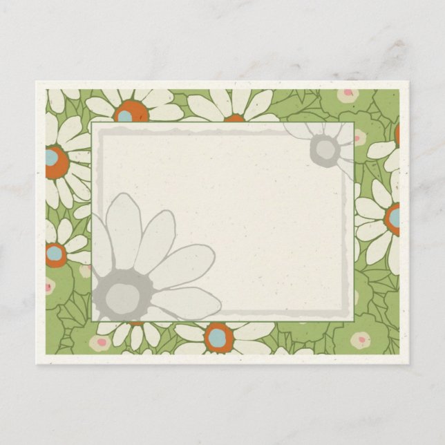 Carte Postale Chaîne de marguerite dans la journée (Devant)