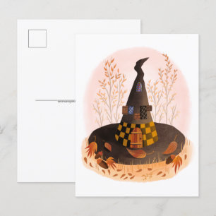 Carte postale Chalet Casquette sorcier