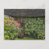 Chalet de chaume, Adare, Comté de Limerick,