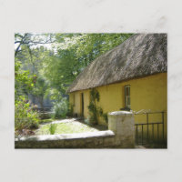 Chalet de chaume dans Bunratty Folk Park - Irlande