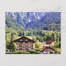 Carte Postale Chalet suisse