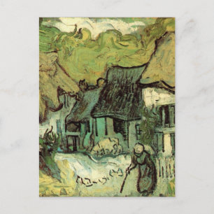 Carte Postale Chalets à Jorgus par Vincent van Gogh