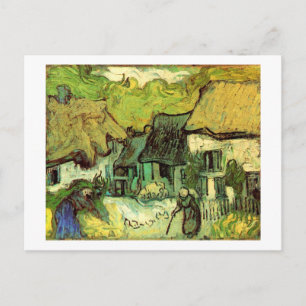 Carte Postale Chalets en Jorgus, Van Gogh Art