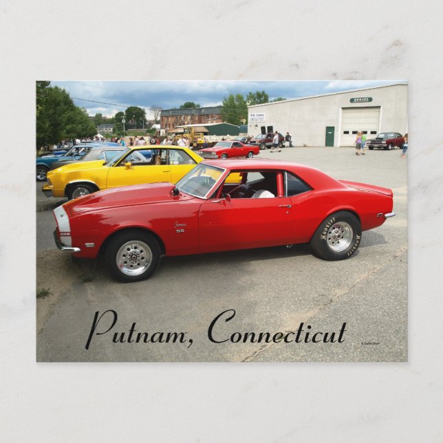 Carte Postale Chaleur rouge (Devant)