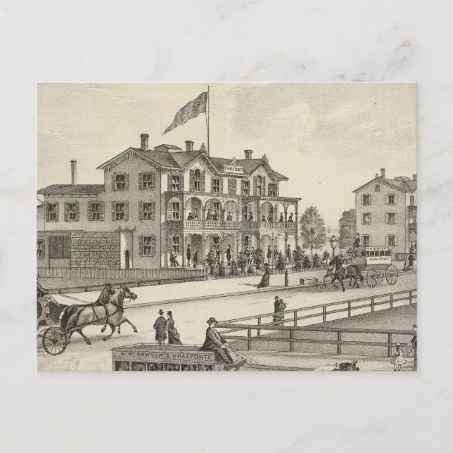 Carte Postale Chalfonte, ville de Cape May, New Jersey (Devant)