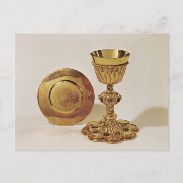 Carte Postale Chalice et patte (Devant)