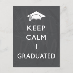 Carte Postale Chalkboard Keep Calm