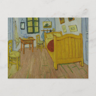 Carte Postale Chambre à Arles, Peinture à l'huile, Vincent Van G