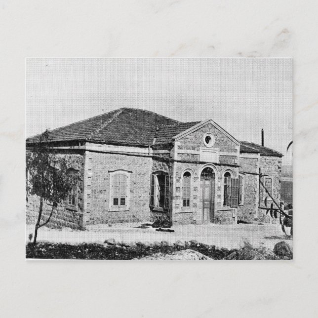 Carte Postale Chambre de pèlerin de Baha'i, CA 1915 (Devant)