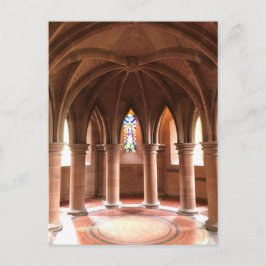 Carte Postale Chambre intérieure avec piliers, Mount Stuart, Éco