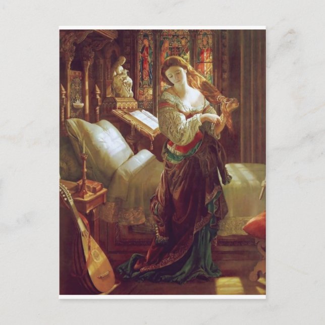 Carte Postale Chambre médiévale (Devant)