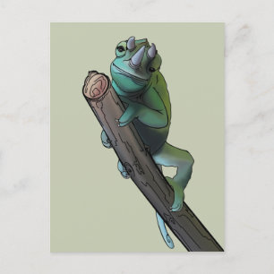 Carte Postale Chameleon de Cute Jackson