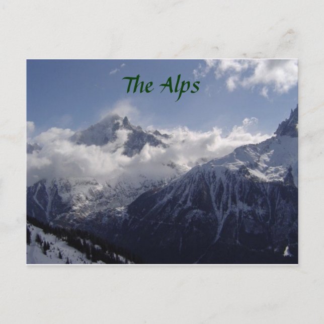 Carte Postale Chamonix-Mont-Blanc (Devant)