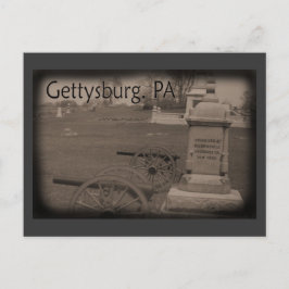 Carte Postale Champ de bataille de Gettysburg