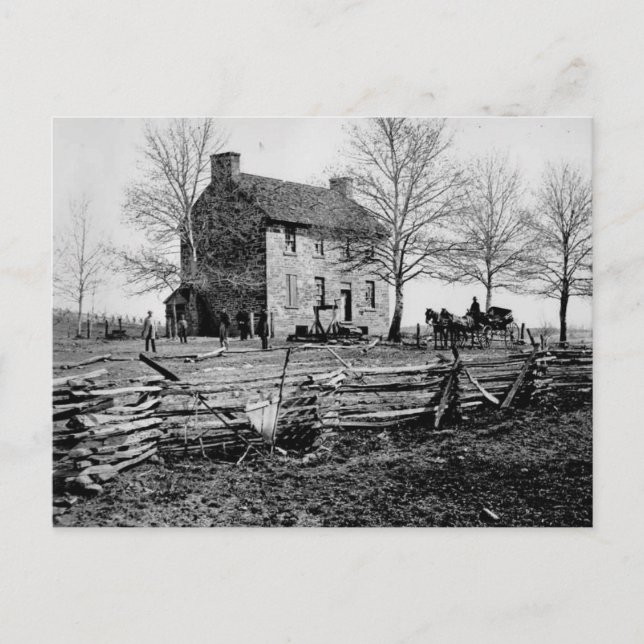 Carte Postale Champ de bataille de Manassas Première bataille PD (Devant)
