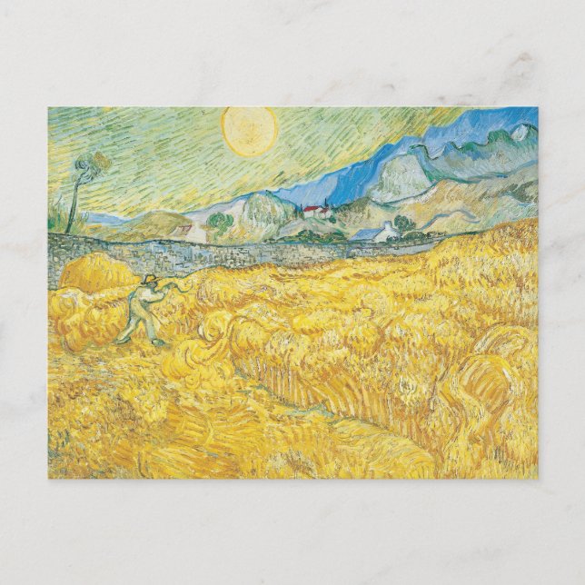 Carte Postale Champ de blé | Vincent van Gogh (Devant)