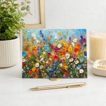Champ de fleurs sauvages
