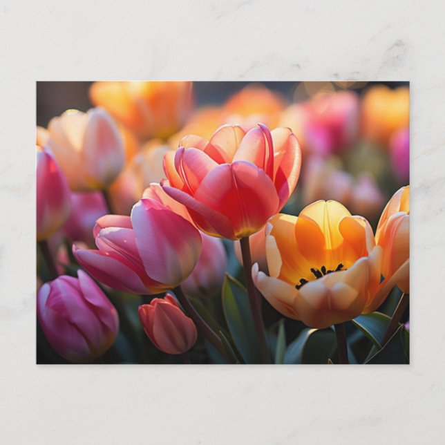 Carte postale Champ de Tulip (Devant)