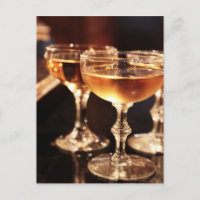 Champagne glass goltoast