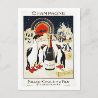 Carte Postale Champagne Miller-Caque & Fils