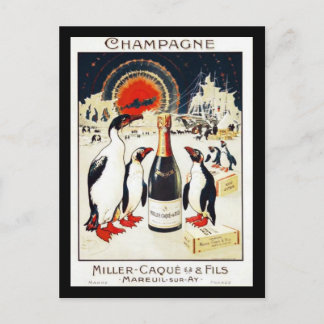Carte Postale Champagne Miller-Caque & Fils