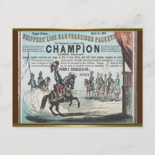 Carte Postale Champion Clipper