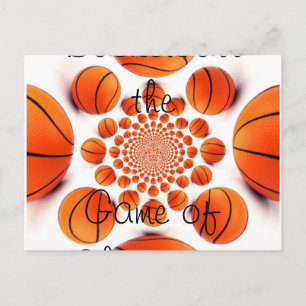 Carte Postale Champion Court Vision : Basketball Jeu des Champs