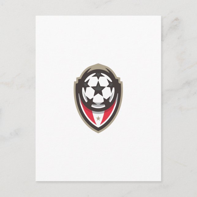 Carte Postale championnat de football (Devant)