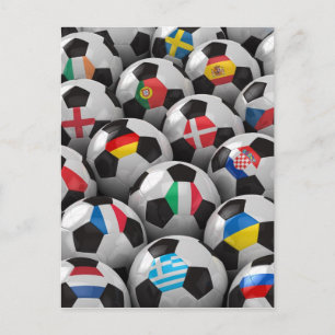 Carte Postale Championnat d'Europe de football 2012