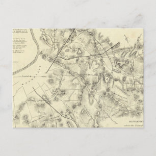 Carte Postale Champs de bataille devant Nashville