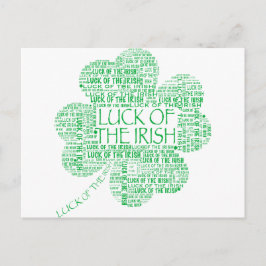 CARTE POSTALE CHANCE DES IRLANDAIS