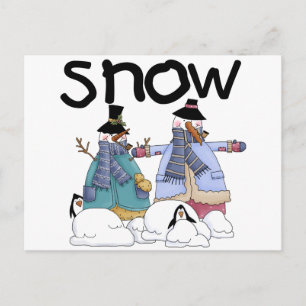 Carte Postale Chandails et cadeaux pour les amateurs de neige
