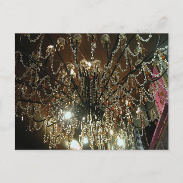 Carte Postale Chandelier (Devant)
