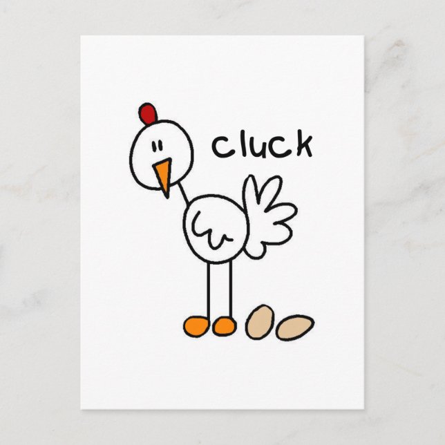 Carte Postale Chandelier Figure Chicken Tshirts et cadeaux (Devant)