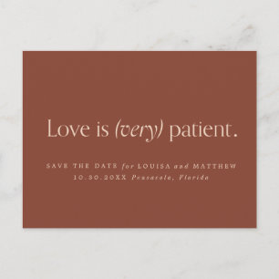 Carte Postale Change the Date Covid Save the Date Postcard