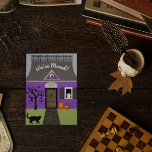 Carte postale Changement d'adresse Haunted House