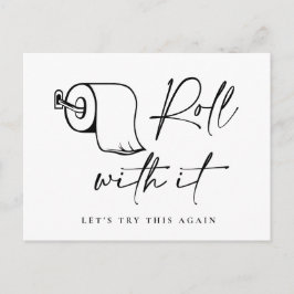 Carte Postale Changement de date Annulation reportée