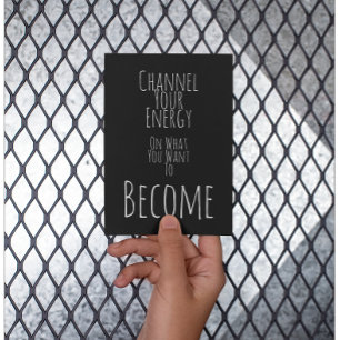 Carte Postale Changer votre déclaration énergétique positive