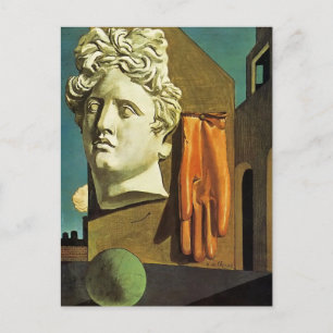 Carte Postale Chanson d'amour de De Chirico